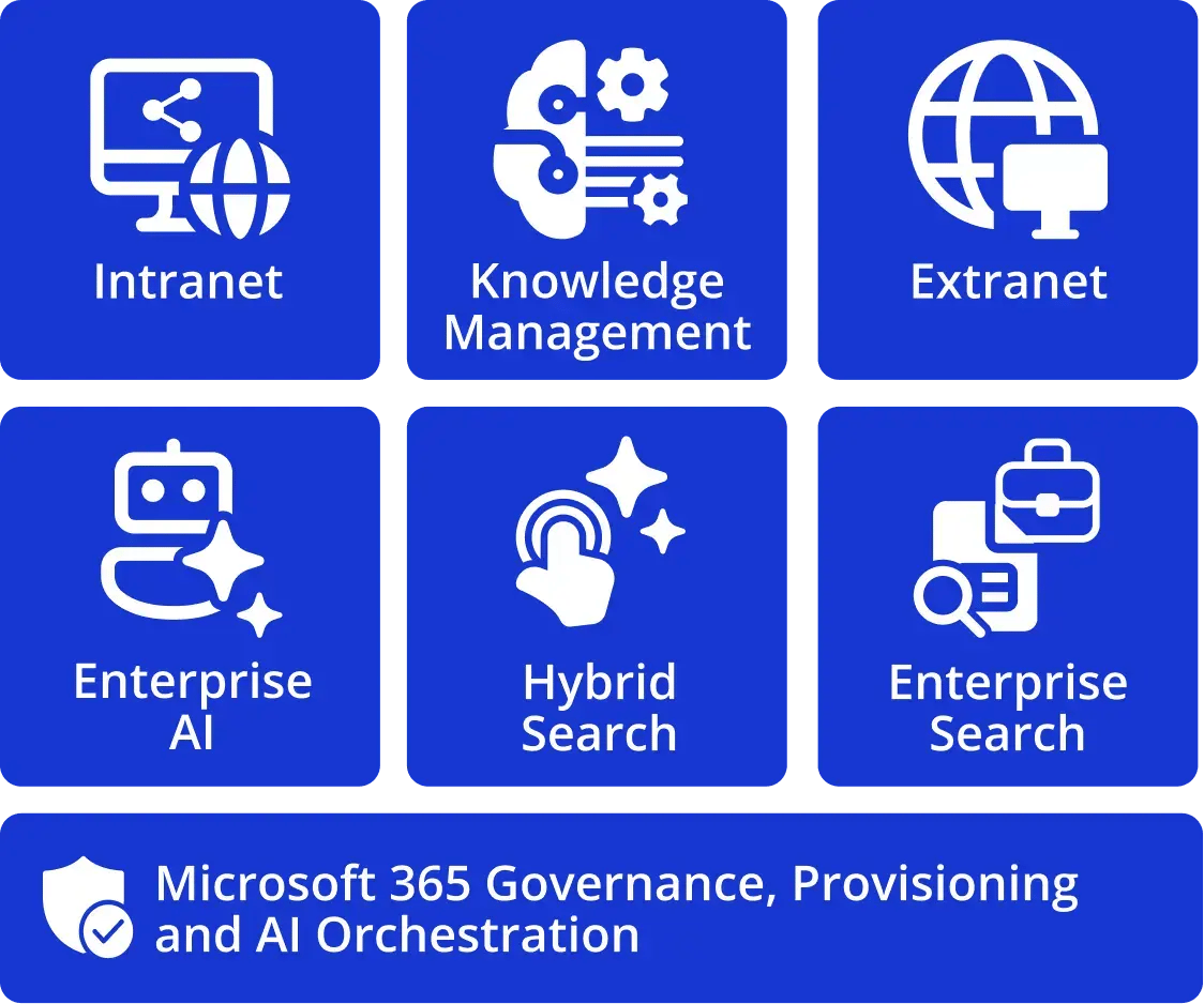 Atlas square infographic royal blue