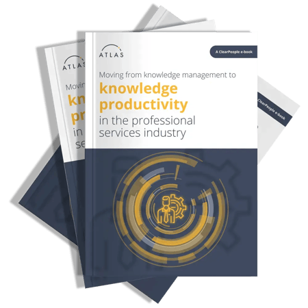 Knowledge productivity in the professional services industry - cover 3D