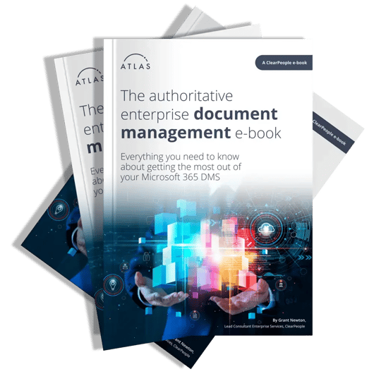 The authoritative enterprise document management - cover 3D