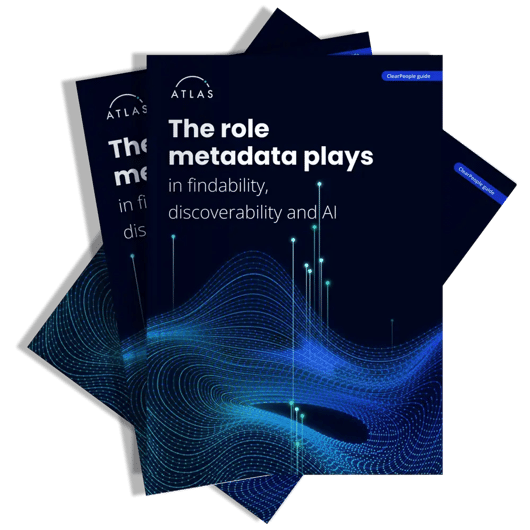 The role metadata plays in findability AI - cover 3D