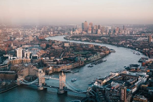 Tower Bridge River Scene