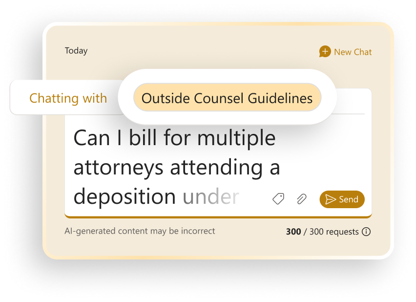 Prompt Outside Counsel Guidelines short zoom